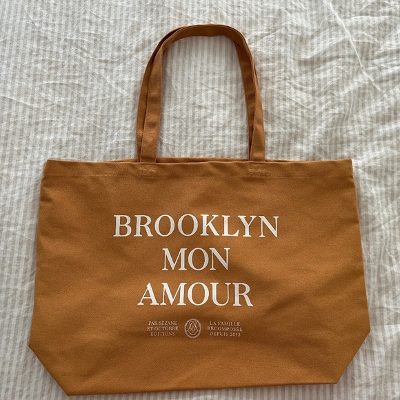 Sezane cotton tote bag - Picture 1 of 3